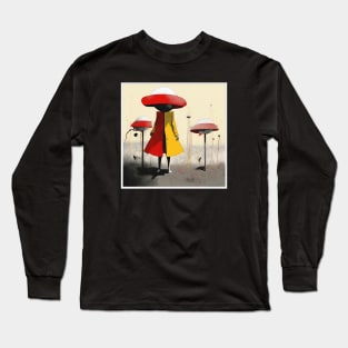greed and fear ecosystem Long Sleeve T-Shirt